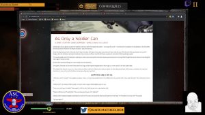 Kahuna Reads! As Only A Soldier Can