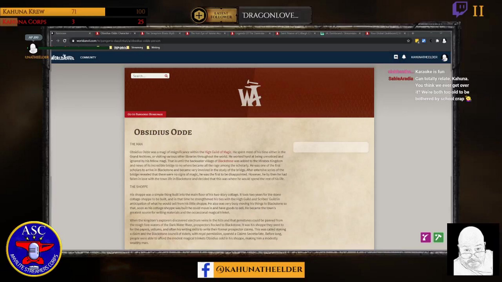 Kahuna Reads: Obsidius Odde by Dazzlicat